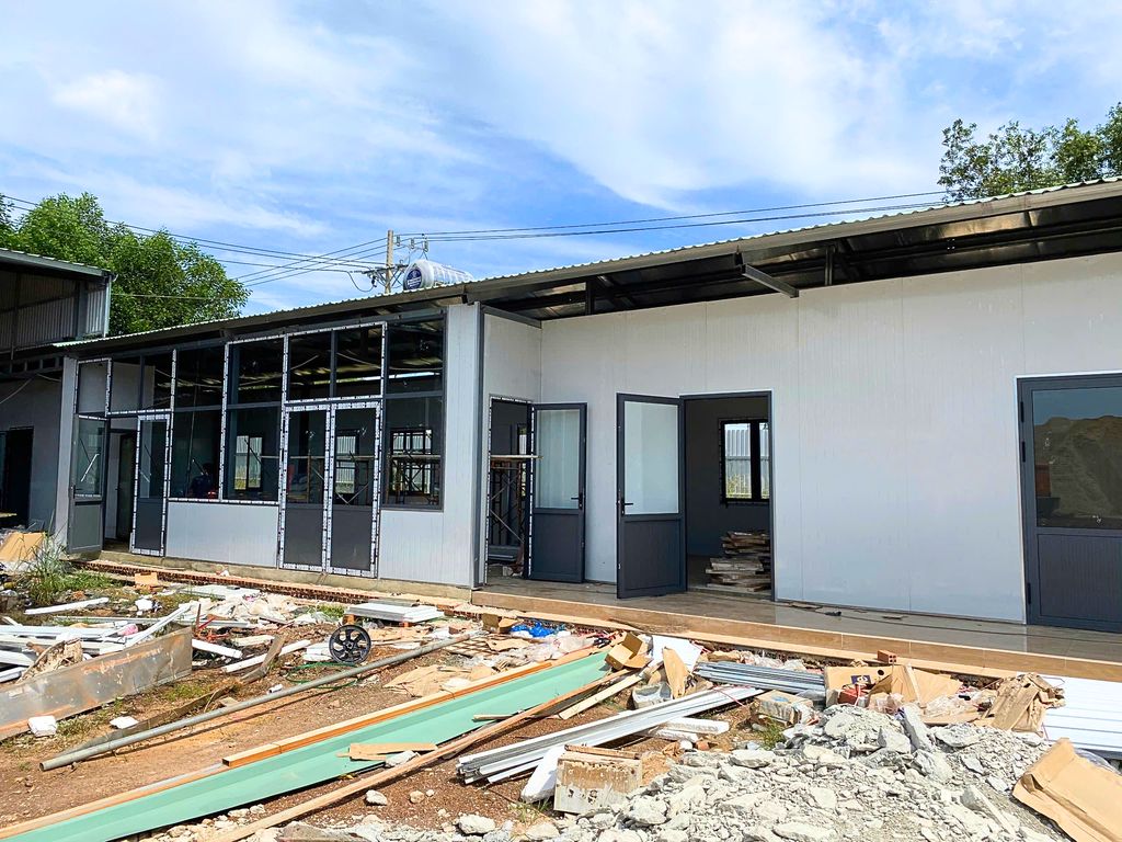 Nhà xưởng lắp ghép Panel