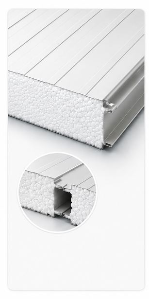 Mặt cắt Panel EPS